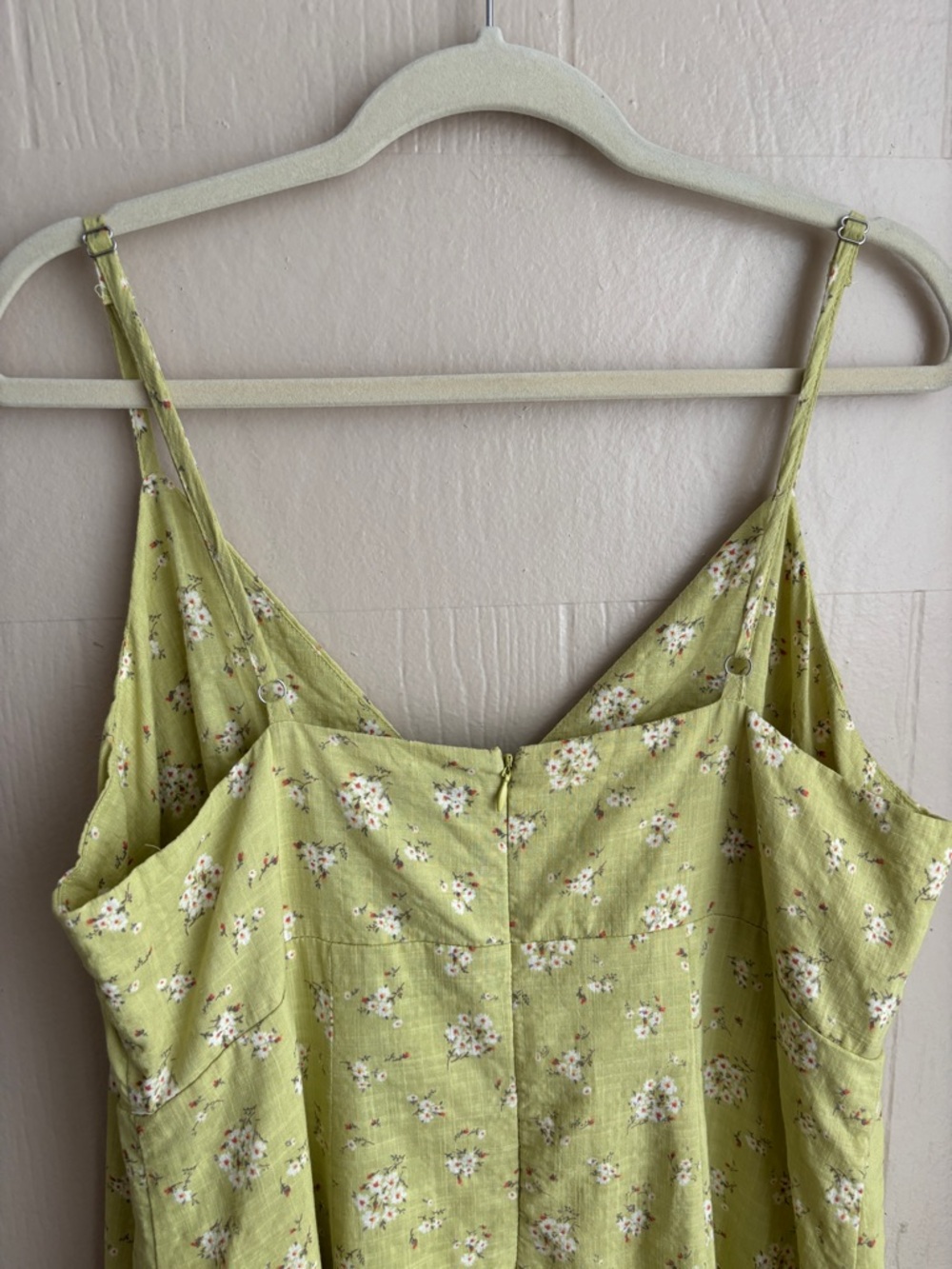 Forever 21 1X Boho Floral Print Lightweight Midi Dress NEW - Picture 8 of 9